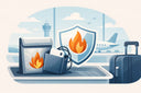 Fire Resistant Bag to Carry Power Bank to Plane