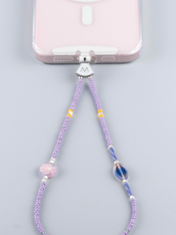 M.Beads Phone Bracelet - Lilac