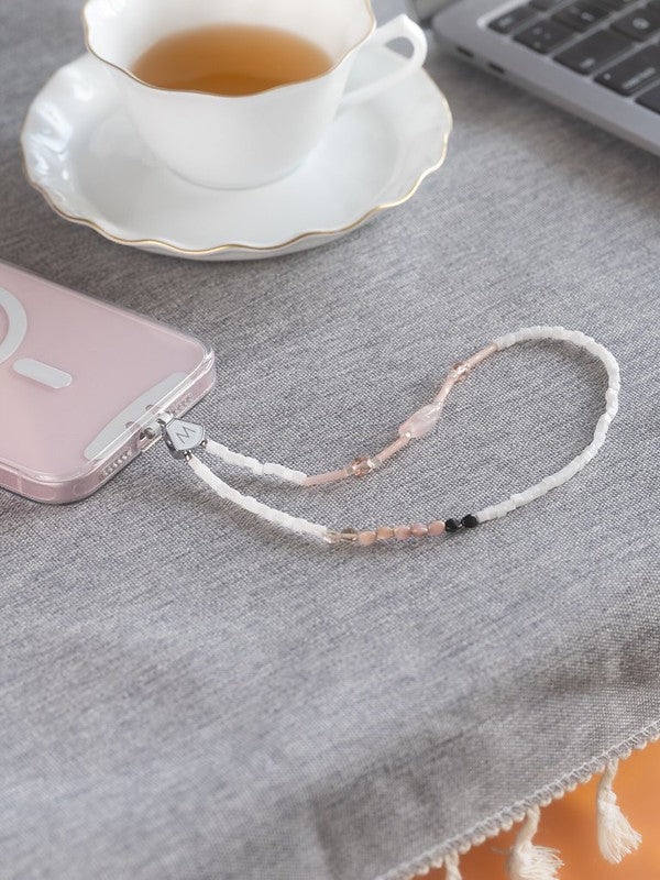 M.Beads Phone Bracelet - Peach