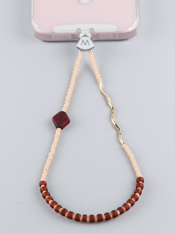 M.Beads Phone Bracelet - Chai