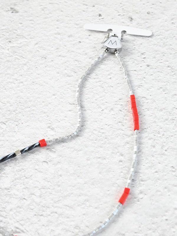 M.Beads Phone Bracelet - Redbush
