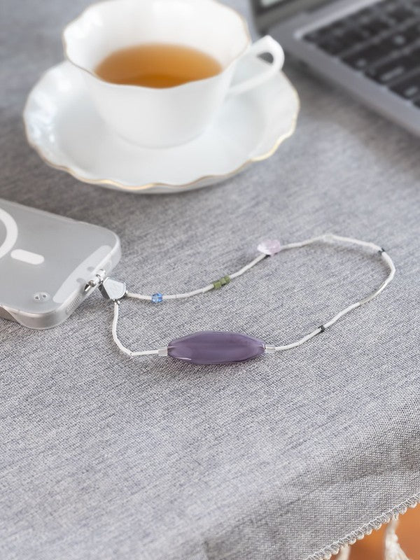 M.Beads Phone Bracelet - Lavender