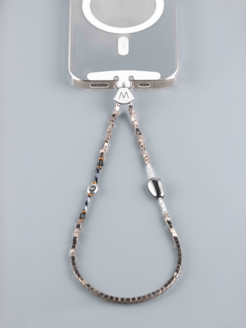 M.Beads Phone Bracelet - Cacao