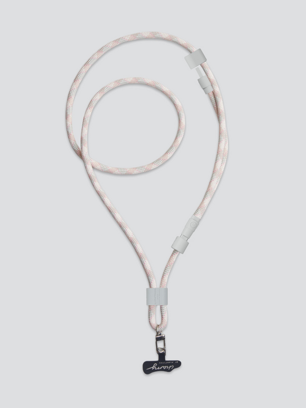 Charry Crossbody Phone Strap and Charging Cable Pink