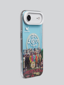 M.Craftsman iPhone case with The Beatles 'Sgt. Pepper's Lonely Hearts Club Band' design on a light gray background