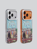 M.Craftsman iPhone case with The Beatles 'Sgt. Pepper's Lonely Hearts Club Band' design on a light gray background