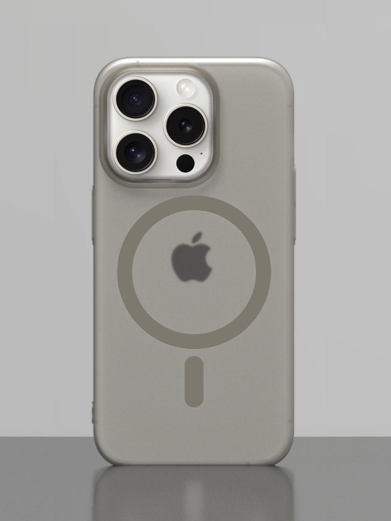 iPhone 15 Protective Case/ Grey