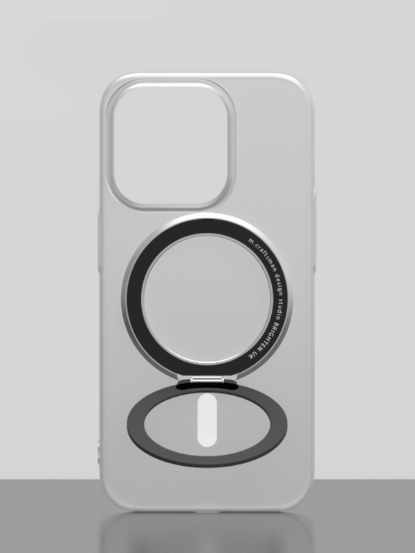 iPhone 15 Protective Case with MagRing/ Clear