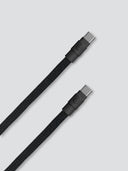Yoggle Power Charging Cable and Crossbody phone strap black