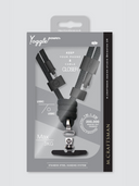 Yoggle Power Charging Cable and Crossbody phone strap black