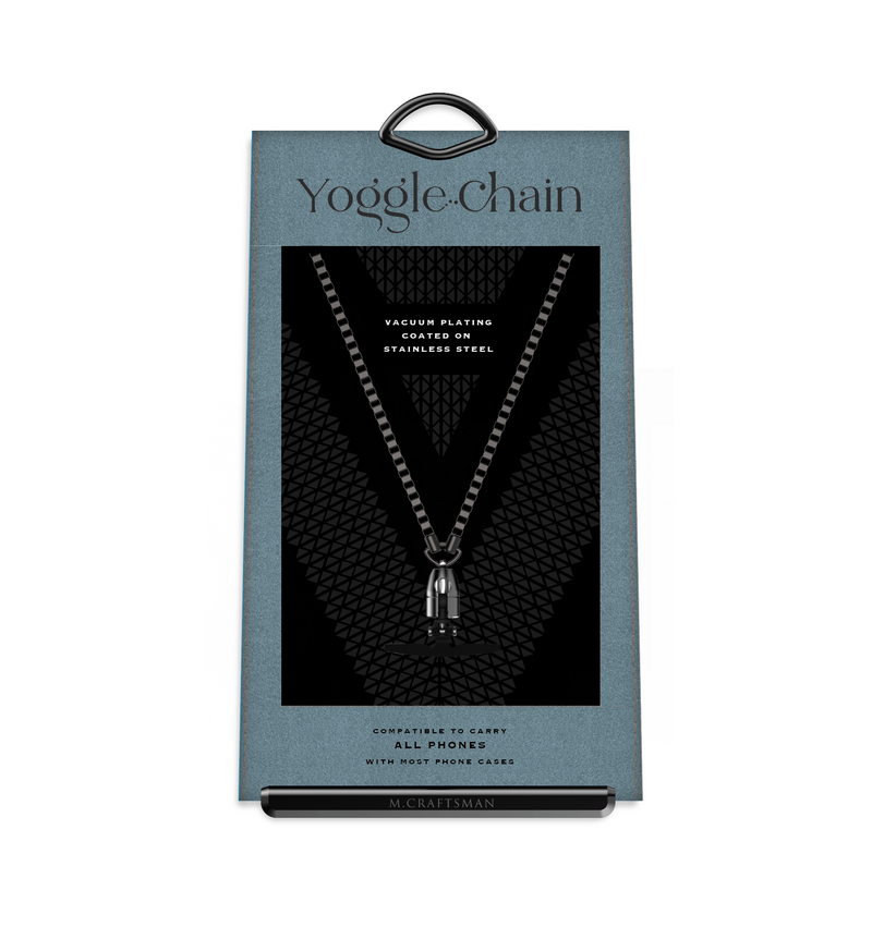 crossbody chain for mobile phone Carbon 碳黑色 Yoggle Chain 電話鏈 手機掛鏈