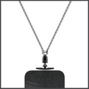 M.Craftsman crossbody chain for mobile phone Sliver Snow Yoggle Chain 電話鏈 手機掛鏈